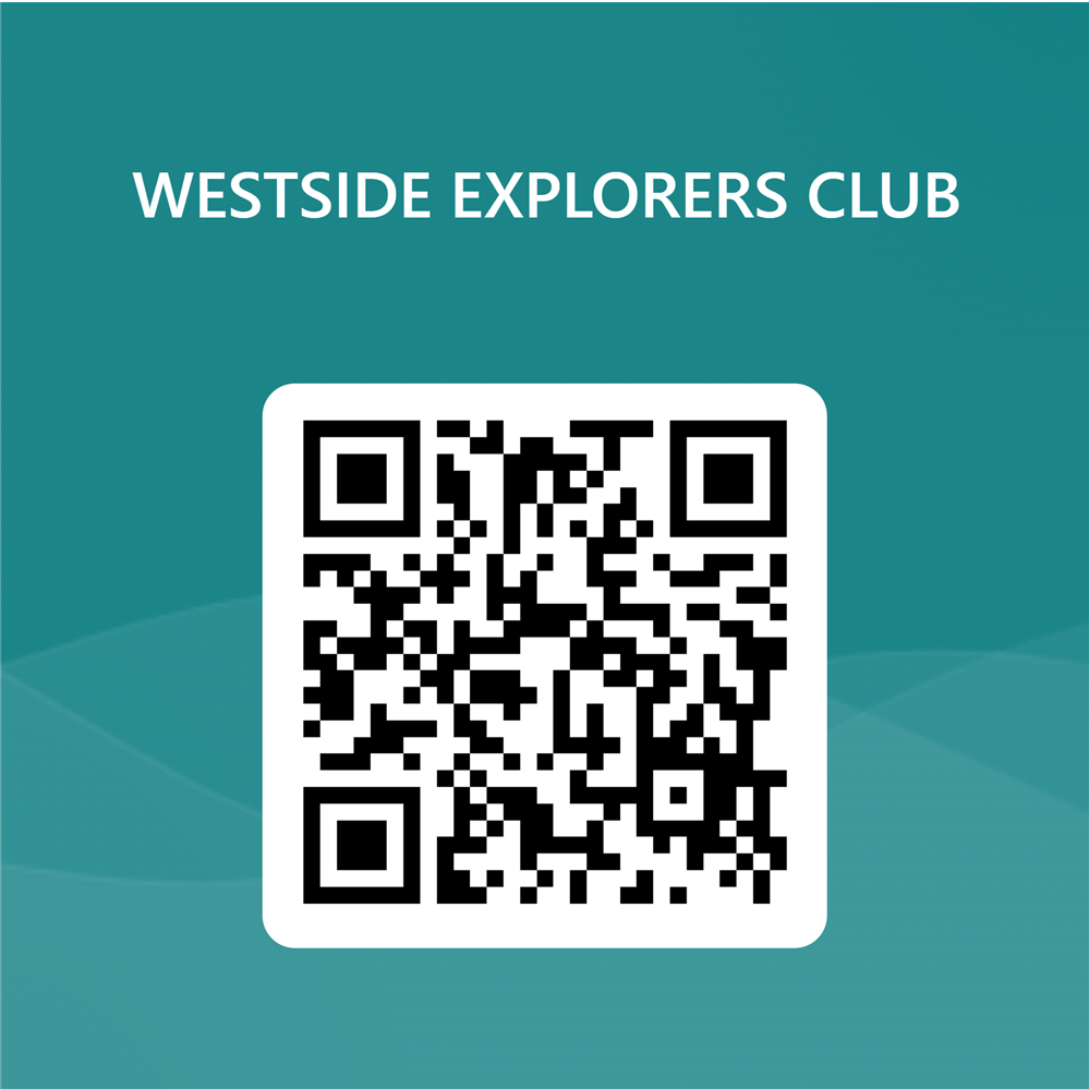 Westside Explorers Club Information and Application Form QR Code